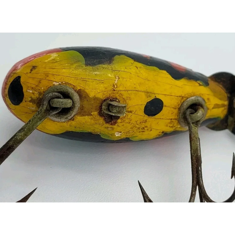 C.C.B.Co.‎ Garrett 1930's Wooden Lure ANTQ-Repainted VTG Fishing BR8.0PA2090